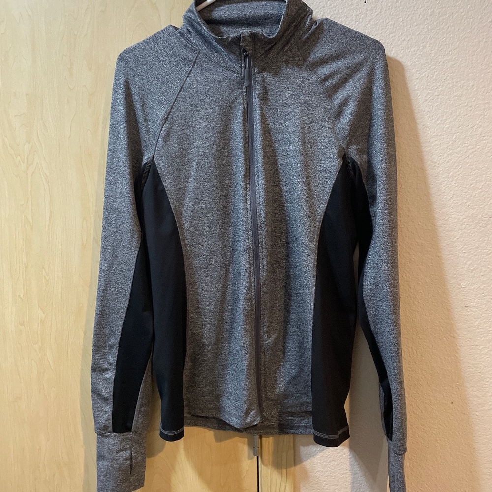 Women Medium Activewear Jogging Workout Quick Dry Jacket Lightweight - Thumbs - Picture 1 of 4